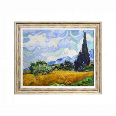 CUADRO CAMPO DE TRIGO CON CIPRESES, VAN GOGH